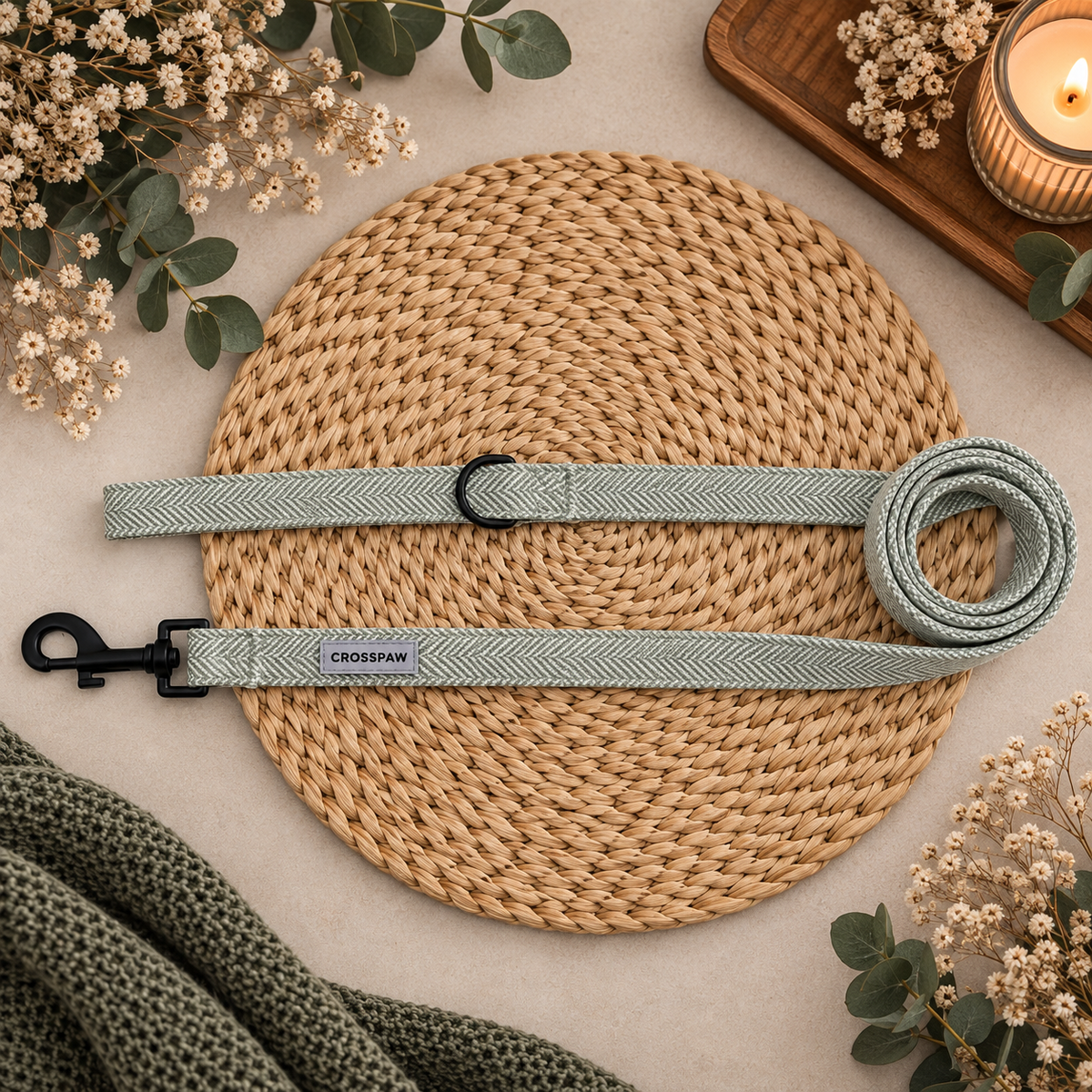 Sage Tweed Walk Set