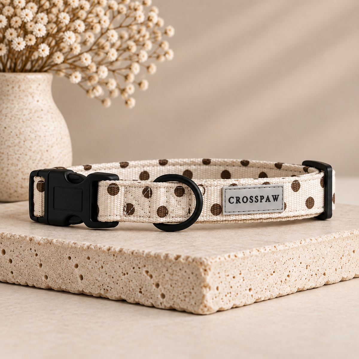 Mocha Dot Walk Set