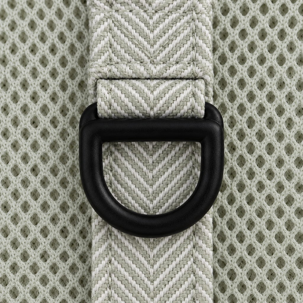 Adjustable Dog Harness - Sage Tweed