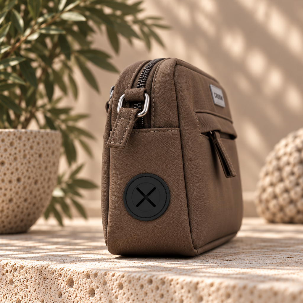 The Crosspaw Dog Walking Bag - Truffle