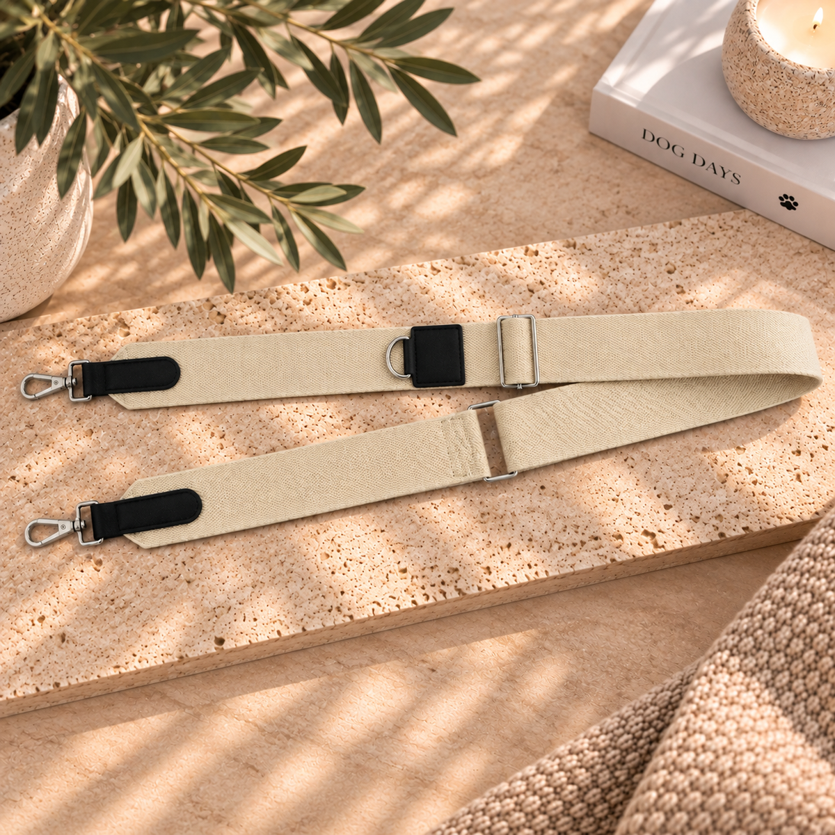 CrossPaw Bag Strap - Ivory
