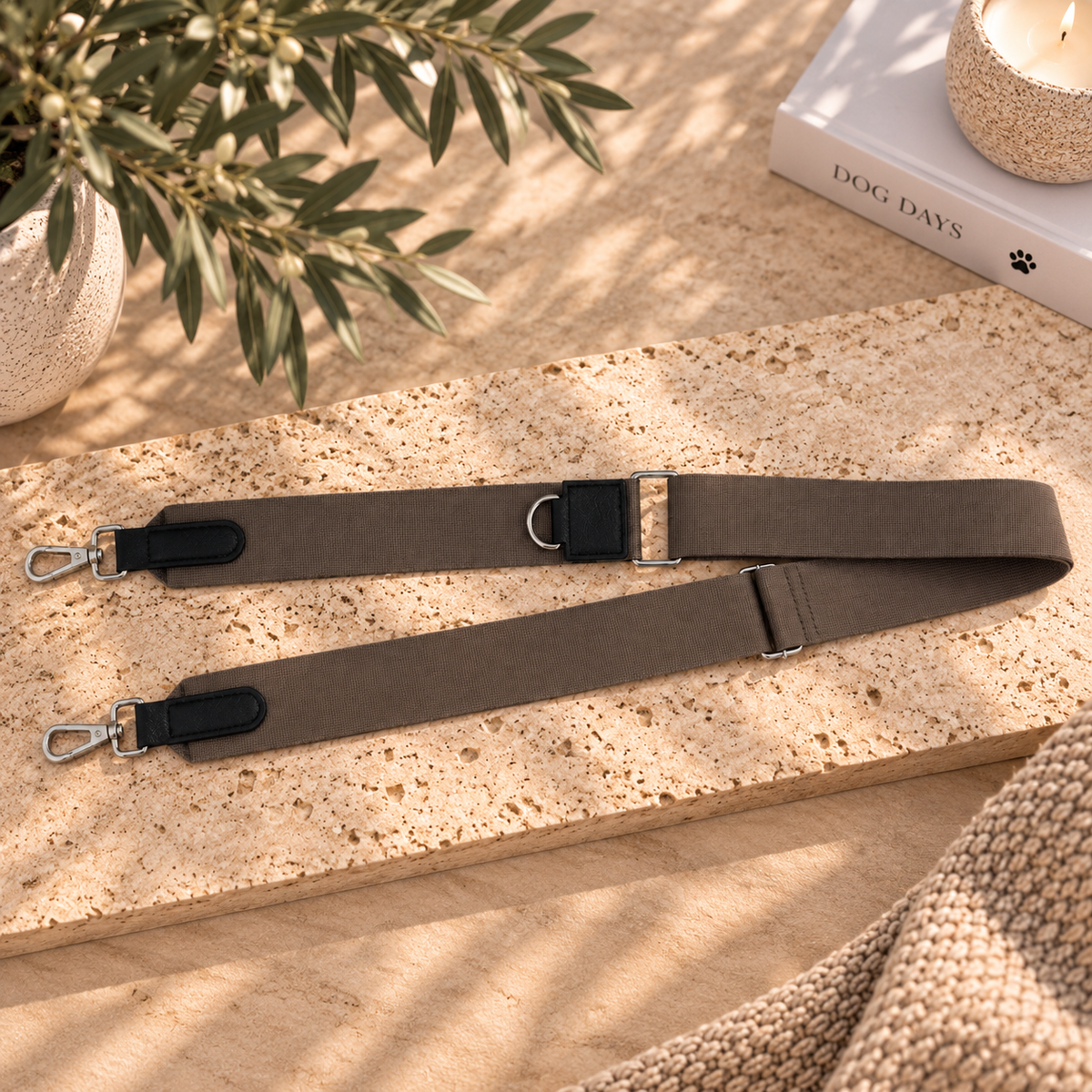 CrossPaw Bag Strap - Truffle